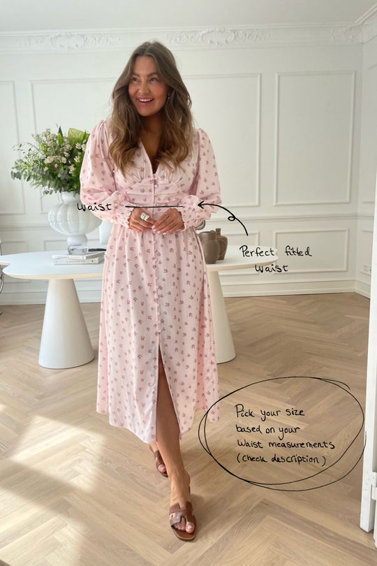 AdelIC Lange Jurk (Preorder del. week 23) - Roze