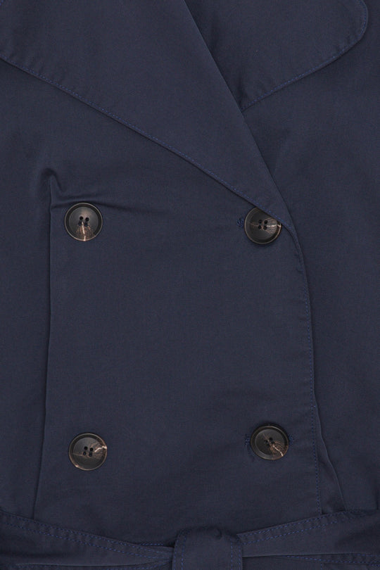 AlmaIC Trenchcoat - Donkerblauw