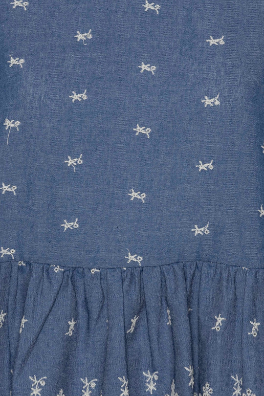 LulaIC Top - Denim Blauw