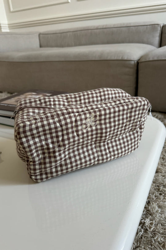 EmilieIC Cosmetica tas - Beige Vakken