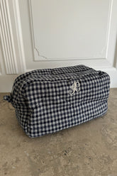 EmilieIC Cosmetica tas - Donkerblauw Vakken