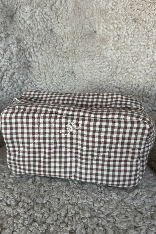 EmilieIC Cosmetica tas - Beige Vakken