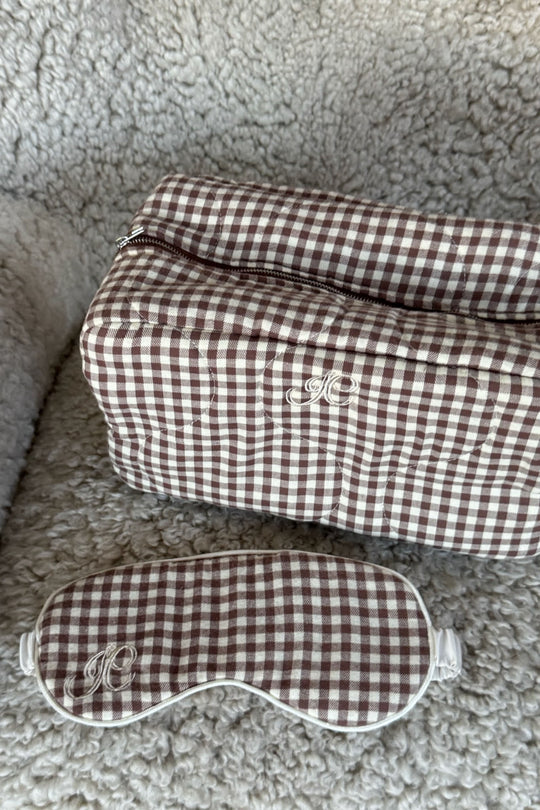 EmilieIC Cosmetica tas - Beige Vakken