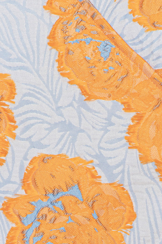 JasminIC Jurk - Oranje Bloemen