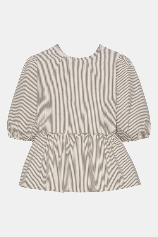 LulaIC Top - Beige Gestreept