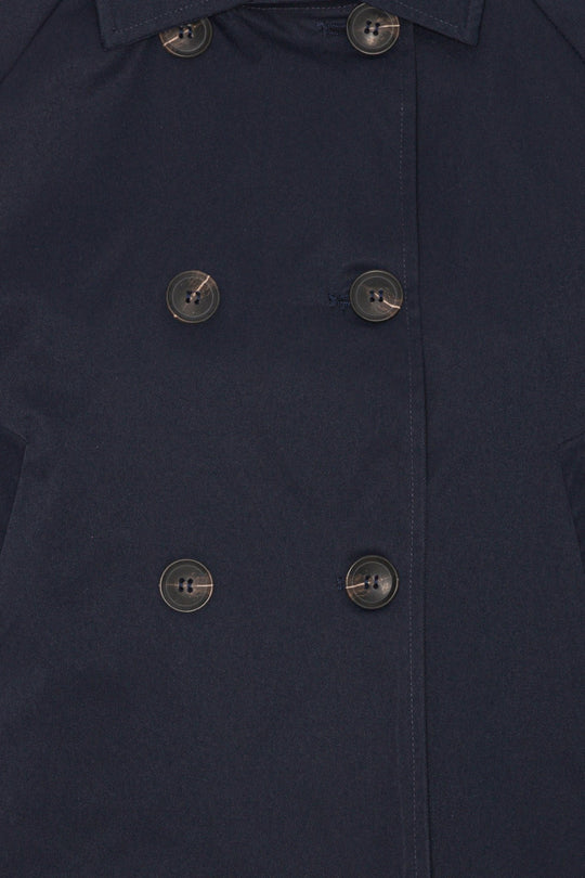 LunaIC Trenchcoat - Donkerblauw