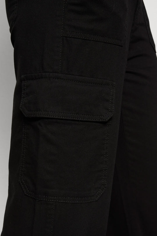 JDYAbby Cargo Jeans - Zwart