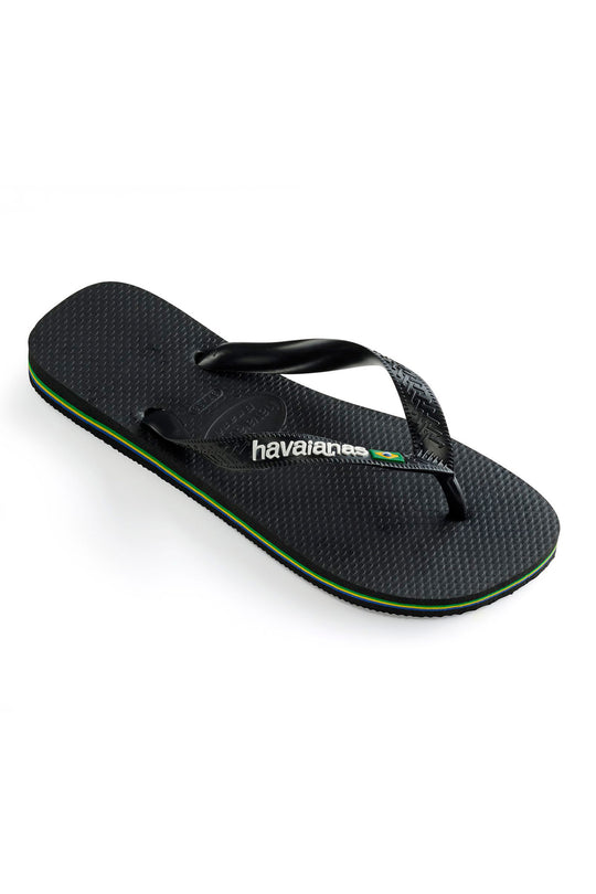 Havaianas Slippers - Zwart Met LEno