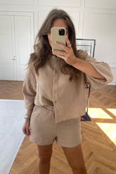 VMNatali Korte Broek - Beige