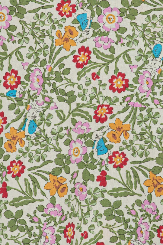 AlmaIC Wikkeltop - Groen Bloemenprint